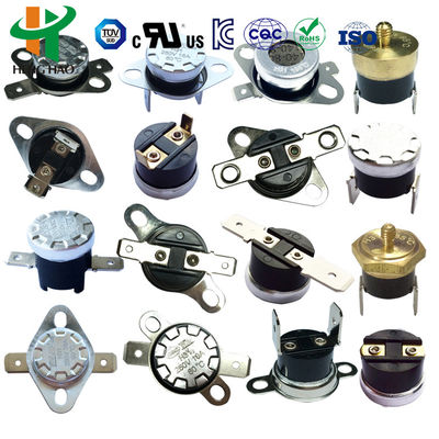 Bimetallische thermostaat KSD301 Thermostaat automatisch terugzetten Thermische lont Thermische lont