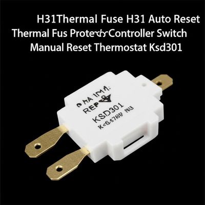 H31 Thermische lont H31 Auto-reset Thermische lont Beschermer Controller Schakelaar Handmatige reset Thermostaat Ksd301