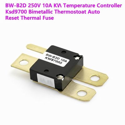 BW-B2D 250V 10A KW9700 Temperatuursysteem Ksd9700 Bimetallische thermostaat Auto Reset Thermische lont