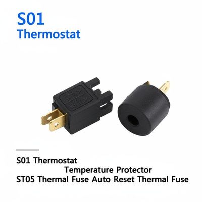 S01 Thermostaat ST01 Temperatuurbeschermer ST05 Thermische lont Autorecovery Thermische lont