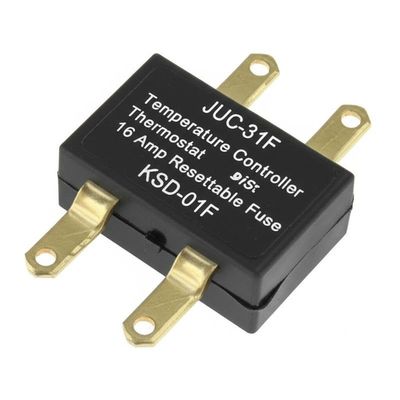 JUC-31F Temperatuurregelaar Thermostaat 16 ampere Herstelbare lont KSD-01F