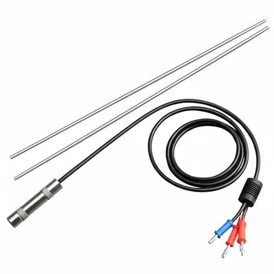 NTC thermistor temperatuursensor met PT1000 Platinum Thermocouple Probe Thermische tijdconstante ≤25S Werktemperatuur -40°C~+250°C en nominale vermogen 50mw