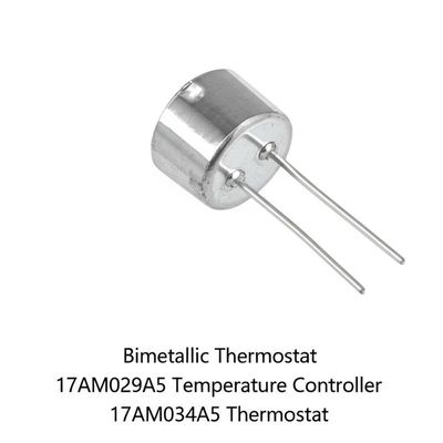 17AM Bimetallische thermostaat met temperatuurbereik 0-250°C Normaal gesloten of open Compact ontwerp voor motoren en huishoudelijke apparaten