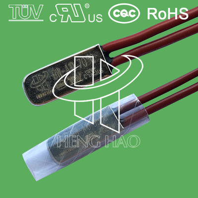 De autozekering van de het Terugstellen Thermische Beschermer, Thermische de Beschermingsschakelaar van het Metaalgeval