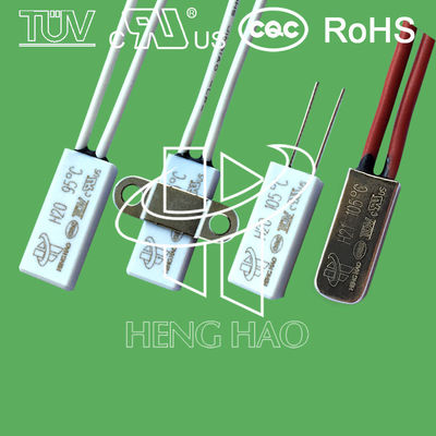 BW9700 van de de Beschermerzekering van de motor de Thermische hitte van de de Pomptemperatuur thermische schakelaar Gediplomeerde UL TUV CQC kc 250V 5-16A 30-150C
